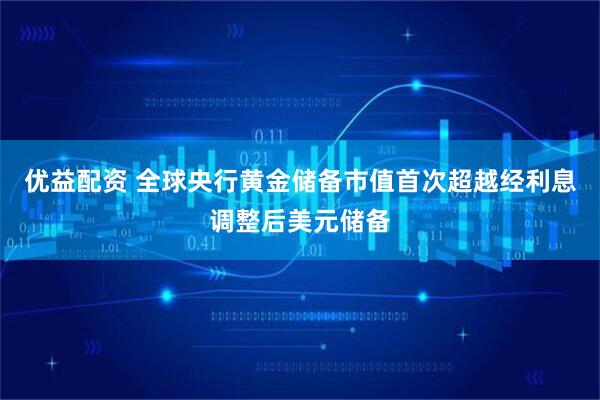 优益配资 全球央行黄金储备市值首次超越经利息调整后美元储备